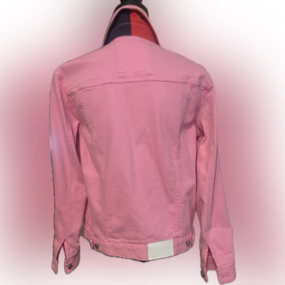 Pink Denim Jacket - Picture 4 of 10